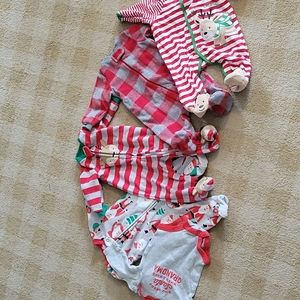 Christmas Newborn baby clothes